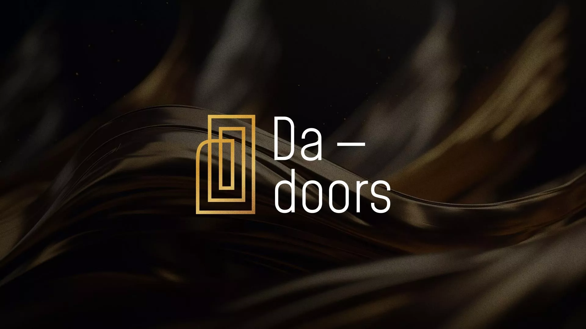 Разработка логотипа для компании «DA-DOORS» в Никольском